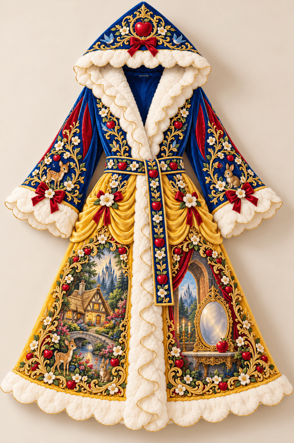 Snow White Heat Robe